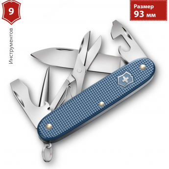 Нож перочинный VICTORINOX PIONEER X ALOX LE26 (0.8231.L26) 93мм
